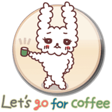 Rabbit shy (English ver) sticker #796056