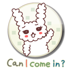 Rabbit shy (English ver) sticker #796057