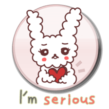 Rabbit shy (English ver) sticker #796062