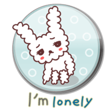 Rabbit shy (English ver) sticker #796063