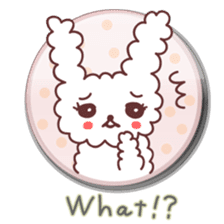 Rabbit shy (English ver) sticker #796064