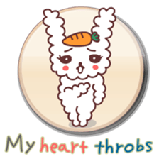 Rabbit shy (English ver) sticker #796067