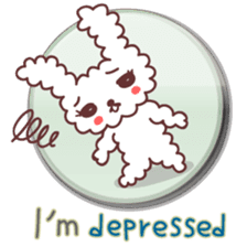 Rabbit shy (English ver) sticker #796068