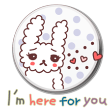 Rabbit shy (English ver) sticker #796069