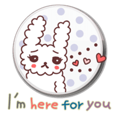 Rabbit shy (English ver) sticker #796069