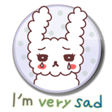 Rabbit shy (English ver) sticker #796070