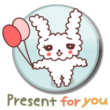 Rabbit shy (English ver) sticker #796073