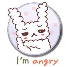 Rabbit shy (English ver) sticker #796075