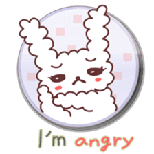 Rabbit shy (English ver) sticker #796075