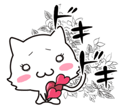 The onomatopoeia cat sticker #796334