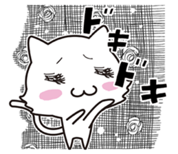 The onomatopoeia cat sticker #796341