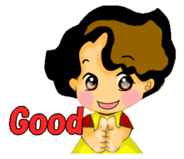 mum's worry.kids live alone ver.English sticker #797319