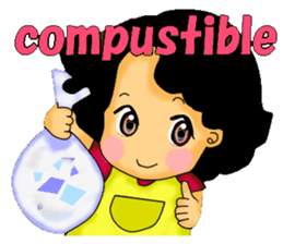 mum's worry.kids live alone ver.English sticker #797323