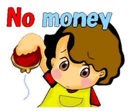 mum's worry.kids live alone ver.English sticker #797334