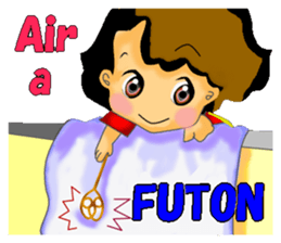 mum's worry.kids live alone ver.English sticker #797338