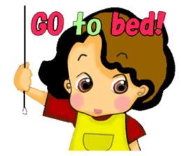 mum's worry.kids live alone ver.English sticker #797339