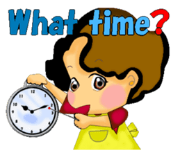 mum's worry.kids live alone ver.English sticker #797340