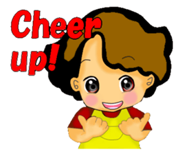 mum's worry.kids live alone ver.English sticker #797345