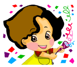 mum's worry.kids live alone ver.English sticker #797348