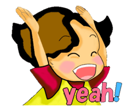 mum's worry.kids live alone ver.English sticker #797349