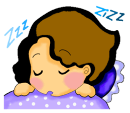 mum's worry.kids live alone ver.English sticker #797358