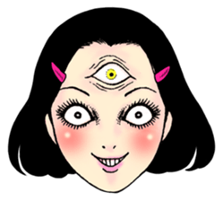 "Horror Hihou-kan" by Riry Tukioka sticker #797926