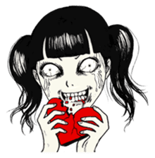 "Horror Hihou-kan" by Riry Tukioka sticker #797951