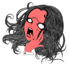 "Horror Hihou-kan" by Riry Tukioka sticker #797956