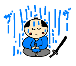 The pretty samurai sticker #798195