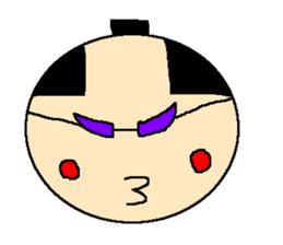 The pretty samurai sticker #798198