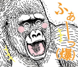 Gorilla gorilla gorilla 7 sticker #798334