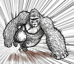 Gorilla gorilla gorilla 7 sticker #798349