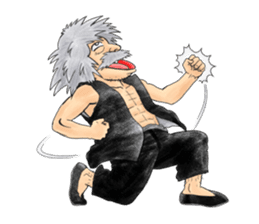 Grand master!! What are you doing? sticker #798691