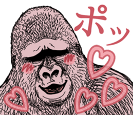 Gorilla gorilla gorilla 5 sticker #798902