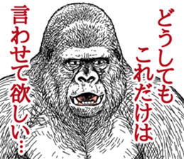 Gorilla gorilla gorilla 5 sticker #798910