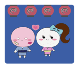 Trutte-kun & Trutte-chan Summer Vacation sticker #799377