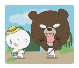 Trutte-kun & Trutte-chan Summer Vacation sticker #799391