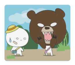 Trutte-kun & Trutte-chan Summer Vacation sticker #799391