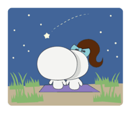 Trutte-kun & Trutte-chan Summer Vacation sticker #799398