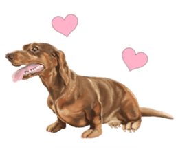 Dog illust sticker #799569