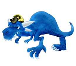 Dog illust sticker #799596