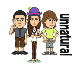 unnatural sticker #799797