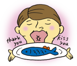 kiss you sticker #800094