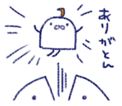 AHOGE-SAN sticker #800182