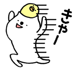 Invective with a smile by cadisiro sticker #800403