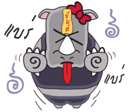 I'm A Rhyno Girl sticker #800750