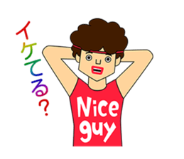 Toshiki and Takeru/by studio crocodile sticker #801085