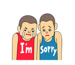 Toshiki and Takeru/by studio crocodile sticker #801098