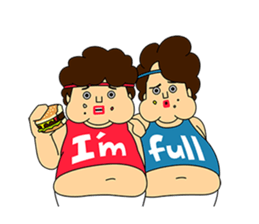 Toshiki and Takeru/by studio crocodile sticker #801102