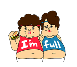 Toshiki and Takeru/by studio crocodile sticker #801102